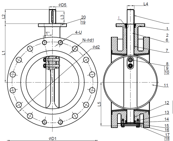 AWWA C504 Butterfly Valve (3)