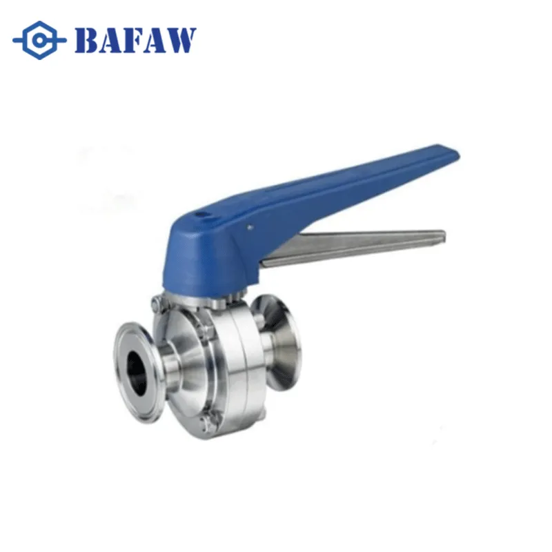 Tri-Clamp Butterfly Valves With Trigger Handle (Bfvtc) 01